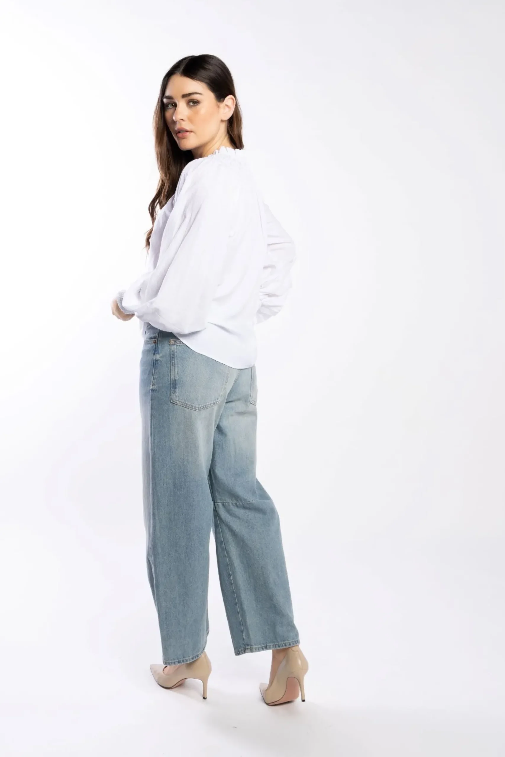 Drama The Label Karin Blouse - White