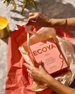 Ecoya Guava & Lychee Sorbet Body Duo Gift Set - Holiday Collection