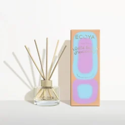 Ecoya Mini Reed Difuser - Vanilla Bean and Passionfruit