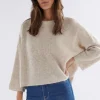 Elk Agna Sweater - Ecru