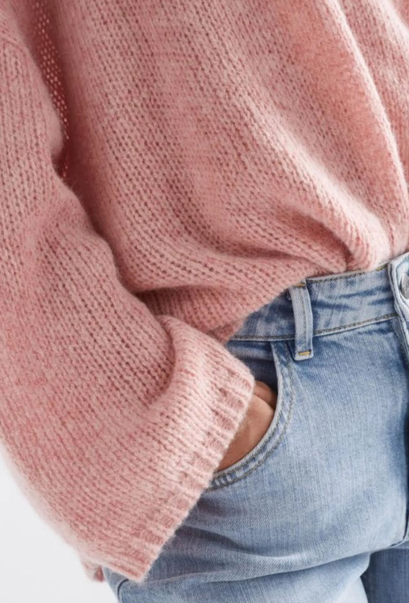 Elk Agna Sweater - Pink Salt