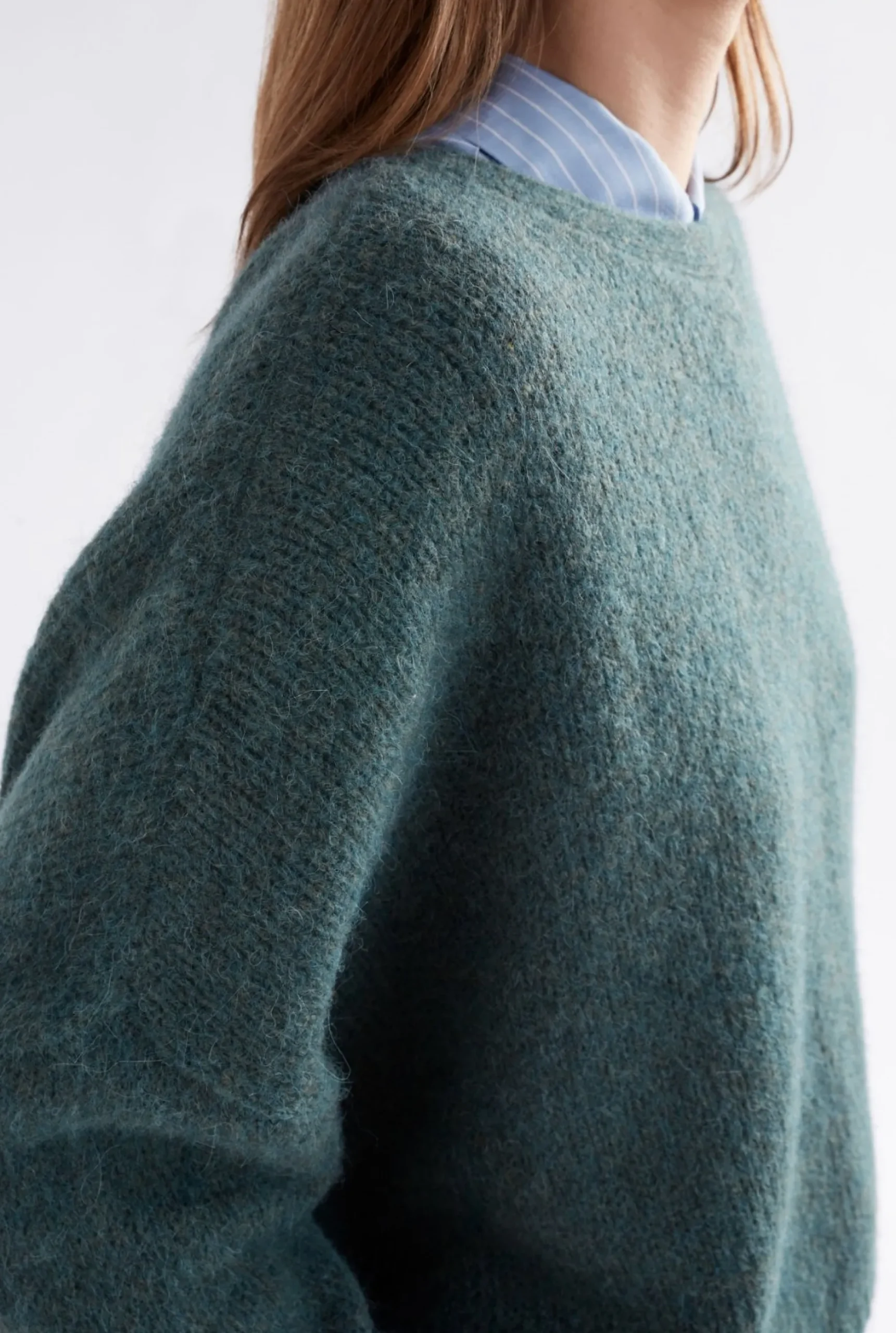 Elk Agna Sweater - Sea Moss