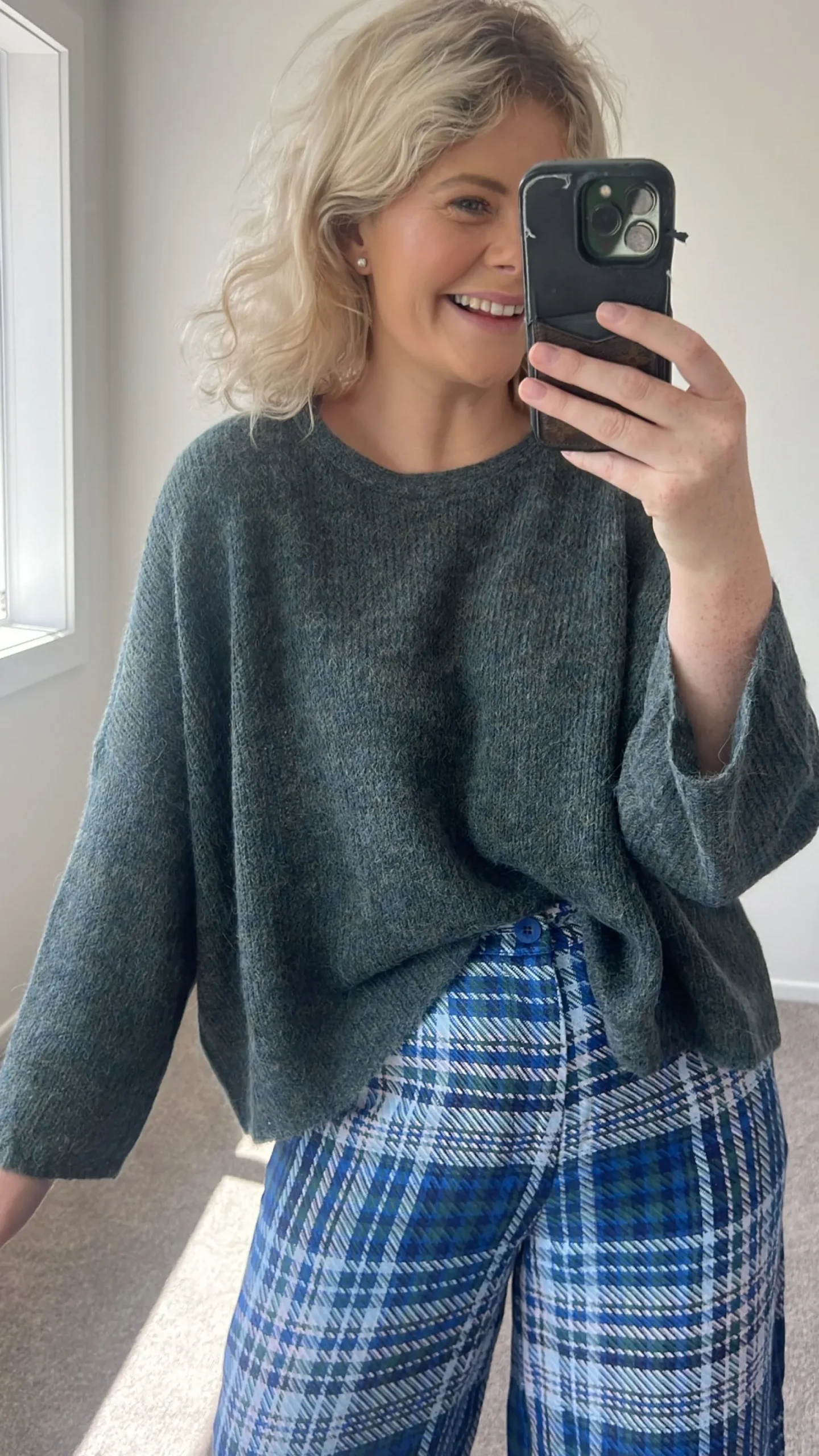 Elk Agna Sweater - Sea Moss