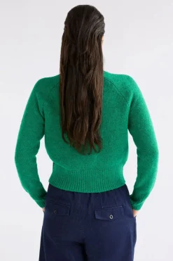 Elk Enka Sweater - Milan Green