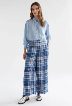 Elk Ranie Pant - Blue Multi Check