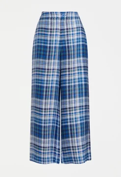 Elk Ranie Pant - Blue Multi Check