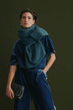 Elk Suuri Velvet Top - Blue Steel
