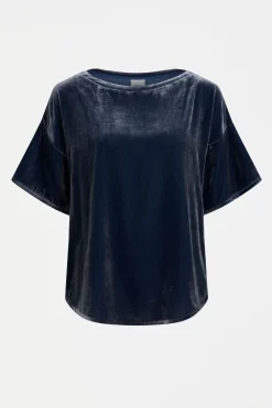 Elk Suuri Velvet Top - Blue Steel