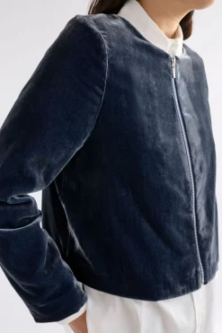Elk Suuri Zip Jacket - Blue Steel