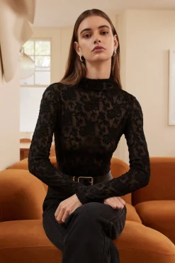 Esmaee Forgiven Top - Black Arriving First Week April