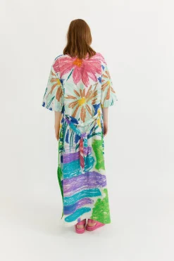 Gary Bigeni Dantas Tunic Dress - Placement Print