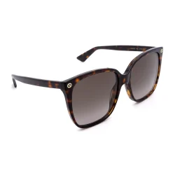 Gucci GG0022S Sunglasses - Havana-Havana