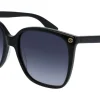 Gucci GG0022S Sunglasses Black-Black