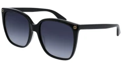 Gucci GG0022S Sunglasses Black-Black