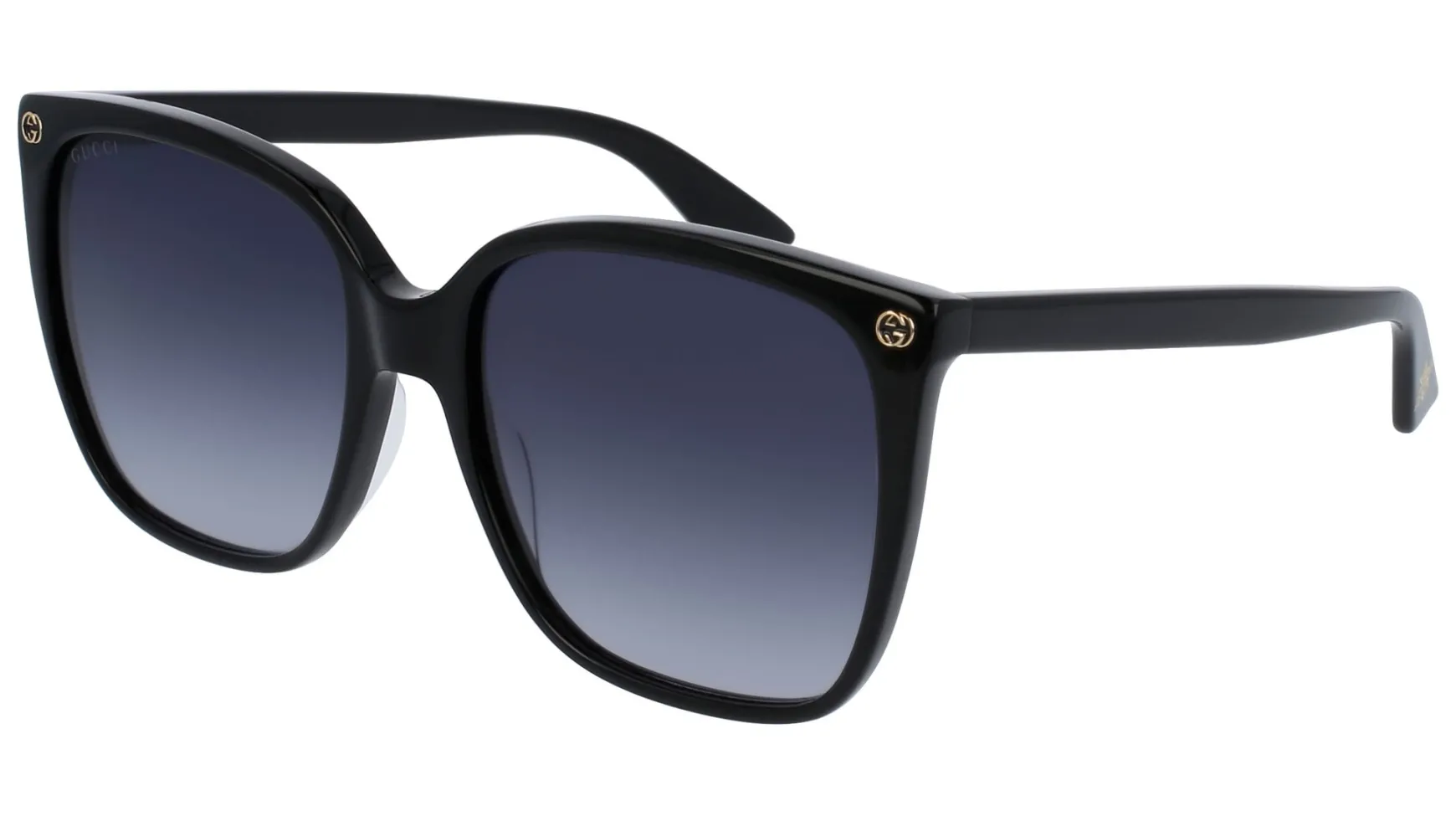 Gucci GG0022S Sunglasses Black-Black