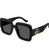 Gucci GG1547S Sunglasses Black/Grey