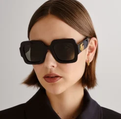 Gucci GG1547S Sunglasses Black/Grey