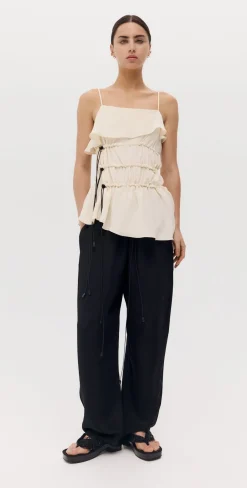 Harris Tapper Bader Top - Ivory Silk