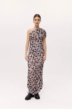 Harris Tapper Darcy Dress - Powder Pink & Black