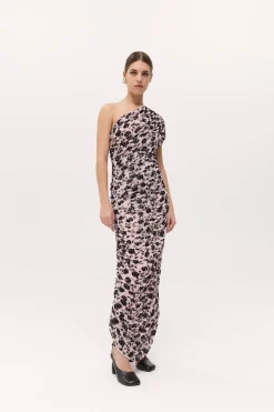 Harris Tapper Darcy Dress - Powder Pink & Black