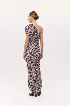 Harris Tapper Darcy Dress - Powder Pink & Black