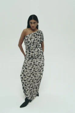 Harris Tapper Darcy Dress - Powder Pink & Black