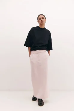 Harris Tapper Long Jas Skirt - Powder