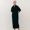Harris Tapper Long Polo Dress - Black