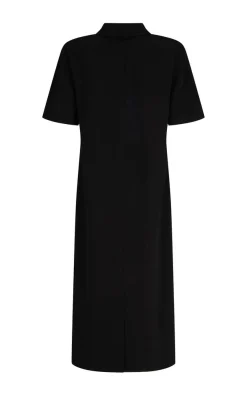 Harris Tapper Long Polo Dress - Black