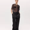 Harris Tapper Ophelia Tee - Black Organza