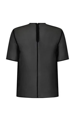 Harris Tapper Ophelia Tee - Black Organza