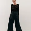 Harris Tapper Vita Lace Top - Black