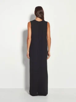 Juliette Hogan Cecilia Dress - Black Luxe Suiting