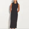 Juliette Hogan Indigo Tie Tunic - Black Luxe Crepe