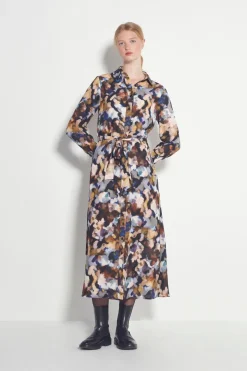 Juliette Hogan Liz Dress - Amber Dapple