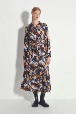 Juliette Hogan Liz Dress - Amber Dapple