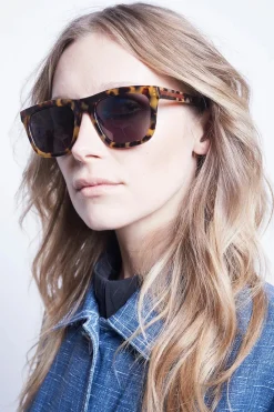 Karen Walker Deep Freeze Sunglasses - Crazy Tort