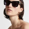 Karen Walker Immortal Sunglasses - Black Jellybean