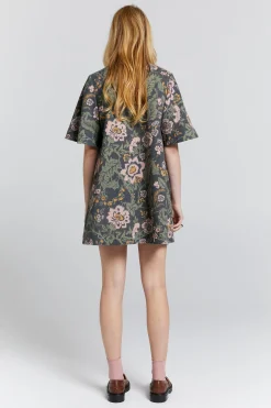 Karen Walker Journey Shirt Dress - Black Multi