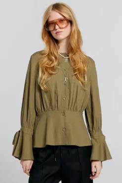Karen Walker Quest Shirt - Black