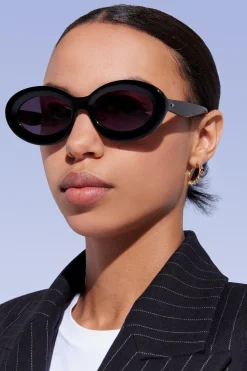 Karen Walker Rapture Sunglasses - Black