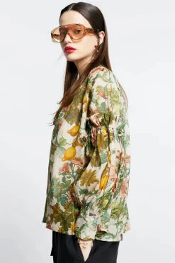 Karen Walker Realm Shirt - Macadamia