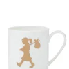 Karen Walker Runaway Mug - White + Gold