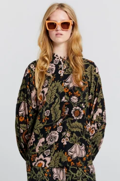 Karen Walker Truth Top - Black Multi