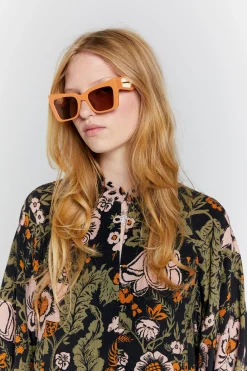 Karen Walker Truth Top - Black Multi