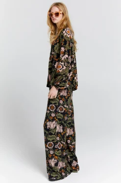 Karen Walker Truth Top - Black Multi