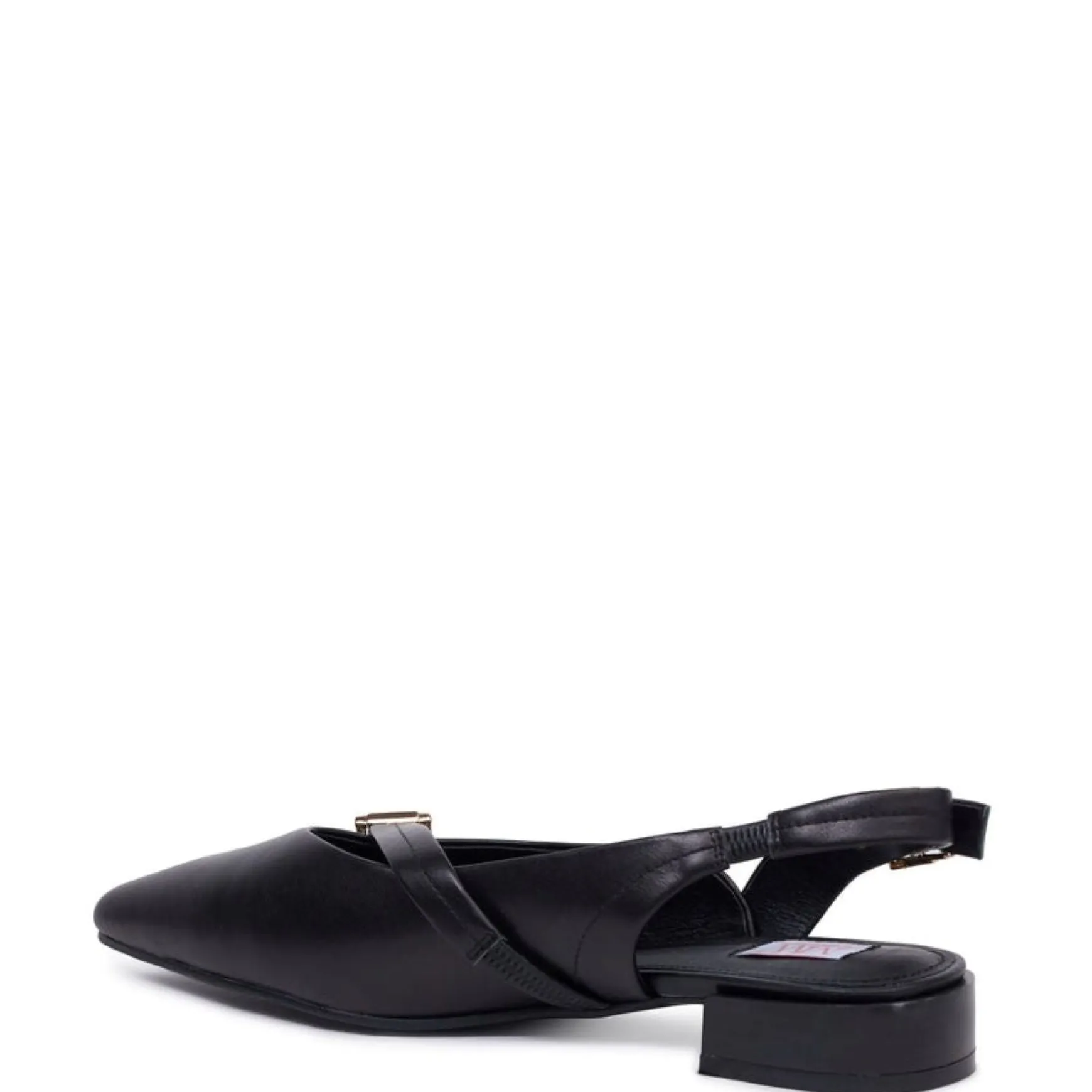 Kathryn Wilson Chelsea Slingback - Black Calf