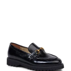 Kathryn Wilson Shandre Loafer - Black High-Shine