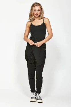 Ketz-ke Shoestring Singlet - Black