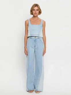 Kivari Carla Denim Jean - Two Tone Wash